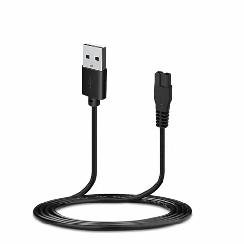 Charger Cable for Meridian Grooming Electric Shaver Trimmer Replacement Charging USB Cable Power Cord 3.3FT