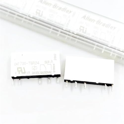 Relé conmutador CAT700-TBR24 de 24V con capacidad de 6A para una conmutación eléctrica sin fallos