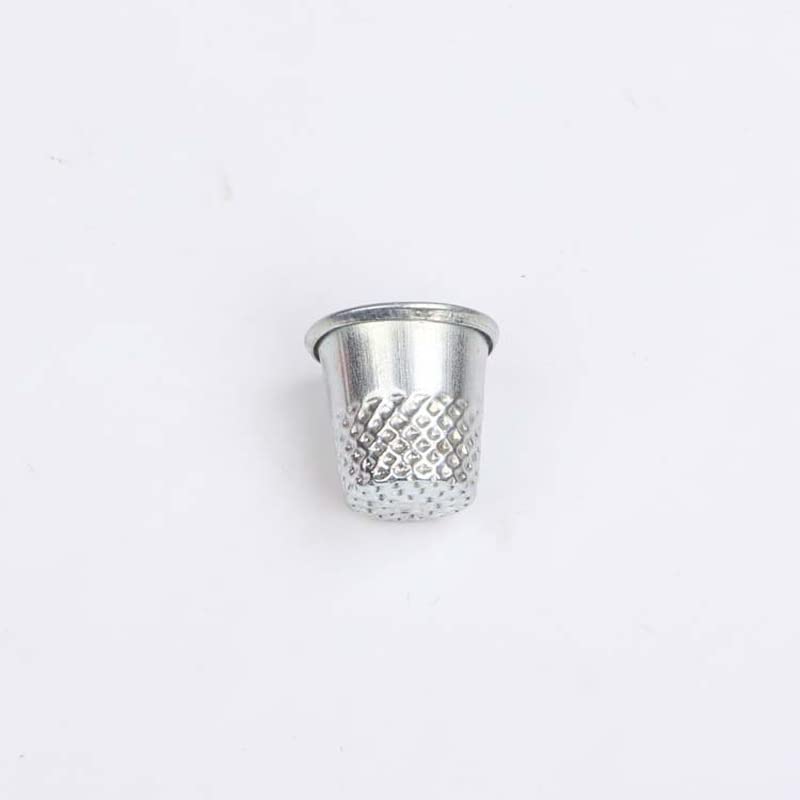 5pieces Hand DIY silver metal thimble sewing accessories for finger pressing protection