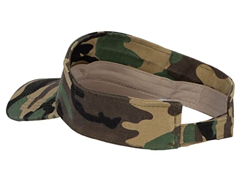 Army Camouflage Sun Visor Hat #TOP2