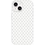 Hython for iPhone 14 Case & iPhone 13 Case Cute Polka Dot Aesthetic Design Simple Cover 6.1