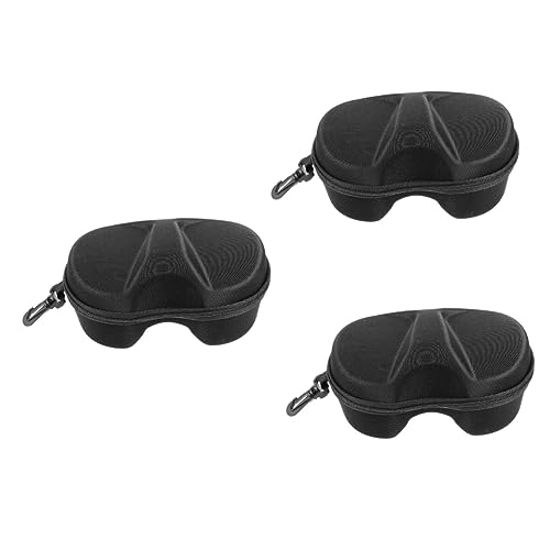 Toddmomy 2 Stück Skibrillen-Etui Skimaske Tauchmaske Glasbehälter Skibrillen-Tasche Sonnenbrillen-Organizer Sonnenbrillen-Aufbewahrung Organizer Eva-Brillenetui Skibrillen-Etui