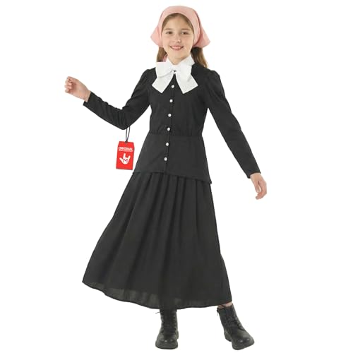 Morph Harriet Tubman Costume Colonial Costume Girls Pioneer Girl Costumes Juneteenth Costumes 4th of July Outfits Medium