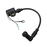 Pièces marines Bobine d'allumage 6H5-85570 for moteur hors-bord YMH 2 temps 40 CV, 48 CV, 50 CV, 2 temps, 3 cylindres L3 6H5-85570-00, remplacement de moteur de bateau