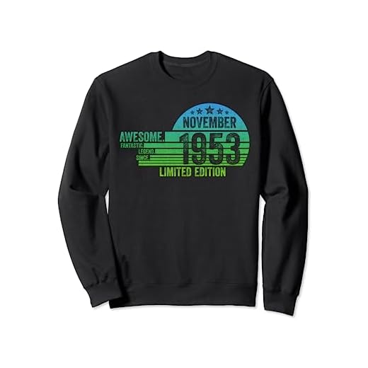 Regalo De Cumpleaños, Impresionante Desde Noviembre 1953 Sudadera