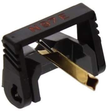 Puntina compatibile con SHURE N97E N 97 E N97ED Black Diamond Ellittica High Quality HQ