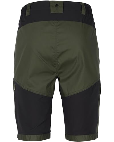 Pinewood 5316 Finnveden Trail Hybrid Shorts Black/Mossgreen (462) C54