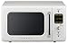 Daewoo KOR-7LREW Retro Countertop Microwave Oven 0.7 Cu. Ft., 700W | Cream White