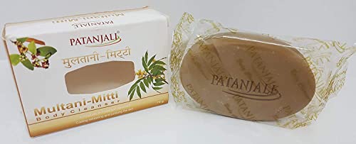 Patanjali Multani Mitti Body Cleanser, 75G, Bar