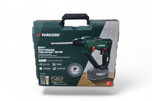 Akku-Bohrhammer Serie PABH 20 Li X20V (mit Akku und Ladegerät, im Transportkoffer)