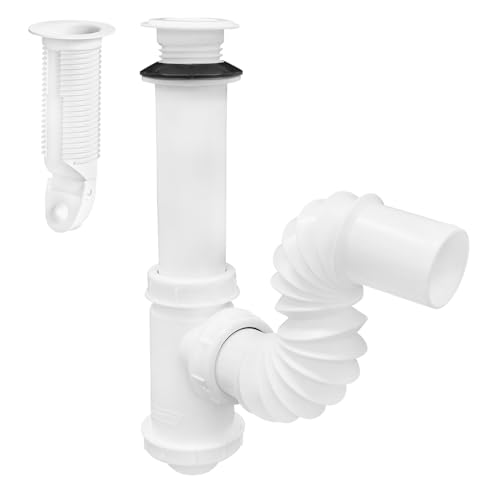 FLEXIMATIC 2218 Flexible lawn for washbasin with small pot and catchall