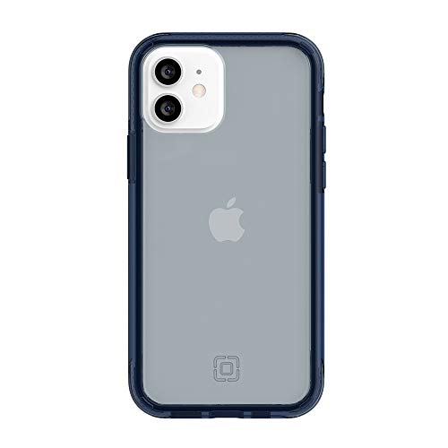 Etui Slim iPhone 12 / Pro Incipio Bleu Nuit Translucide
