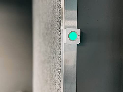 LUXAFOR Cube Standalone LED Availability Indicator That Displays Meeting Room Availability Busy Light Do Not Disturb Light