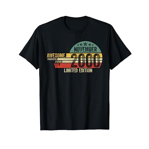 Regalo De Cumpleaños, Impresionante Desde Noviembre 2000 Camiseta