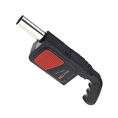 Agatige Barbecue Air Blower, Portable Handheld Electric BBQ Fan Air Blower for Fireplace Grill Outdoor Picnic Camping
