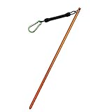 Baoblaze Aluminium Riffstab Diving Pointer Stick Taucher Zeigestab zum Tauchen Schnorcheln Schwimmen, Orange