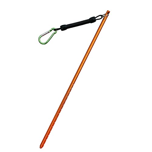 FytStycale Diving Pointer Stick for Scuba with Coil Lanyard and Noise Maker, Orange