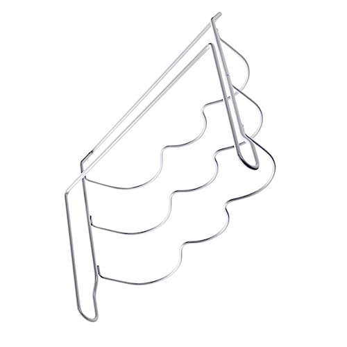 ASAKKURA Beer Bottle Hanging Rack Refrigerator Bottle Storage Shelf Iron Beer Holder Organizer for Kitchen Bar, Soda Can Holder Compatible with Fridge Door