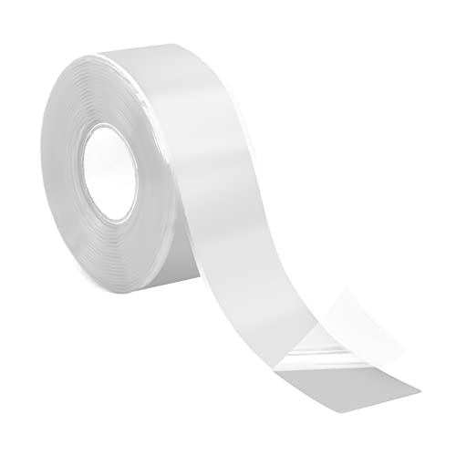 Nastro in Silicone Autoagglomerante 3mx25mm, Nastro Isolante Sigillante Impermeabile Auto-Vulcanizzante Resistente Alte Temperature, Autosaldante Nastro di Tenuta per Riparazione Rerdite Acqua(Bianco)
