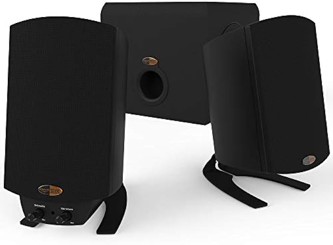 Klipsch ProMedia 2.1 THX Certified Computer Speaker System (Black)
