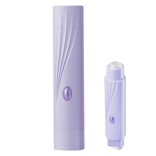 Zasdvn Máquinas De Afeitar Eléctricas Para Mujer - Depiladora Impermeable Con Doble Cabezal Para Uso Diario | Para Piel Sensible y Cuidado Diario