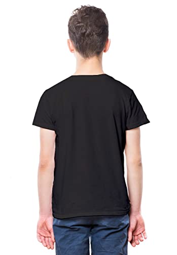 Image of Exclusive Cotton Black CR-B1 T-Shirt for Boys and Girls Unisex Kids T-Shirt