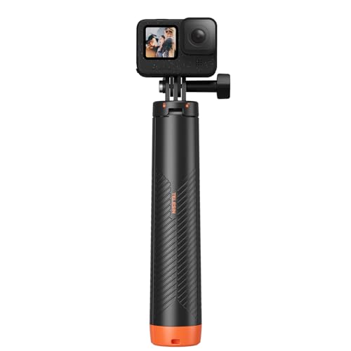 Image of TELESIN 4 in 1 Selfie Stick Floating Hand Grip Tripod Waterproof Extendable Selfie Monopod for Go-Pro Hero 13, 12, 11, DJI Action 5 Pro 4 3、Insta-360 Ace Pro 2 and Most Action Camera