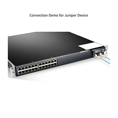 Image of 10GBASE-SR SFP+ Optical Transceiver Module Compatible with Juniper QFX-SFP-10GE-SR EX-SFP-10GE-SR SRX-SFP-10GE-SR 10Gbps 850nm 300m DDM Duplex LC MMF 4 Pack