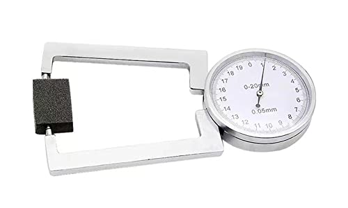 Calibrador mecánico para grosor de lentes 0-20mm miniatura 3