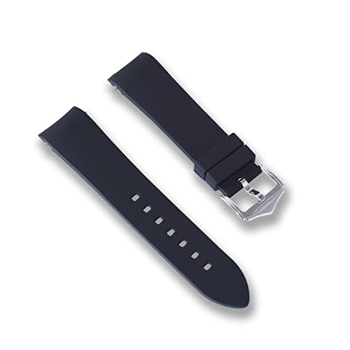Bracelet caoutchouc 22mm Curved contre l'espace vide des Skx007