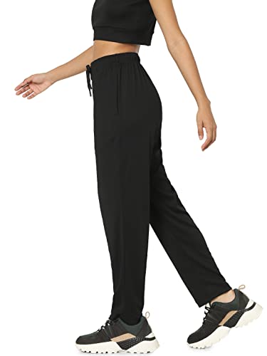 Image of ONLY Women's High Rise Regular Track Pants | Slim-fit Joggers for Women