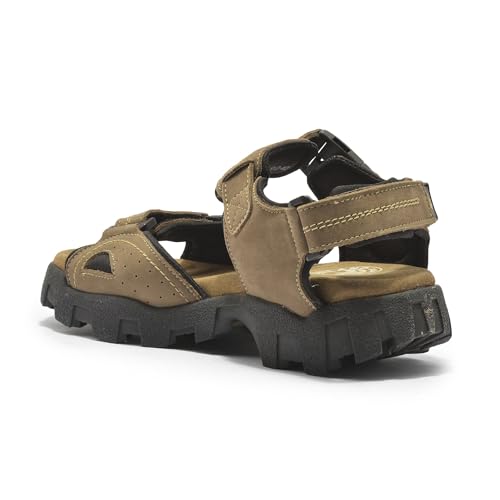 Woodland Men Camel Sandal