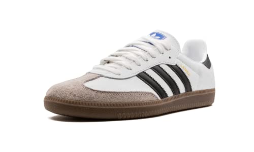 Adidas Originals SAMBA OG Men's Sneakers, Cloud White / Core Black / Clear Granite, 10 M US4