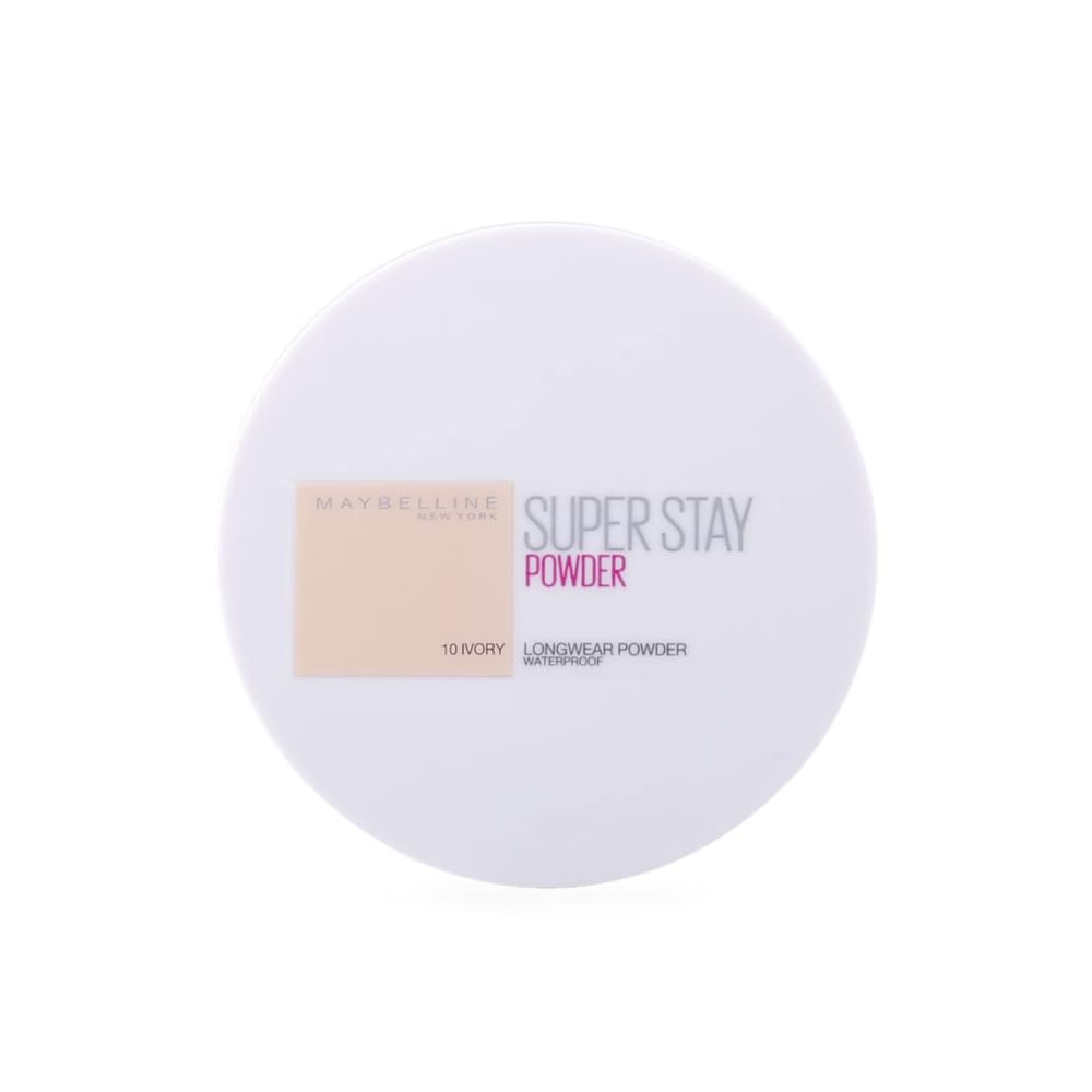 Maybelline New York Kosmetischer Puder Super Stay 24H Waterproof Powder 010 Ivory
