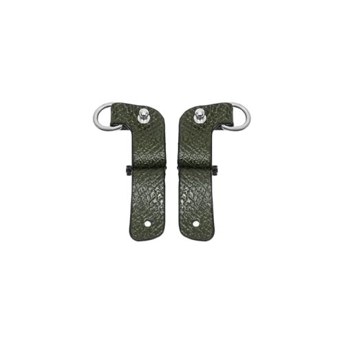 TUKYWAN Bag Srtap Transformation Accessories for Longchamp Bag Straps,Punch-Free Leather Remodeling Buckle for Women Handbag Crossbody Conversion(Buckle,Green