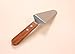 10 Pack Pie Server Wooden Handle Pizza Cake Holder Transfer Triangular Spade Spatula Shovel Stainless Steel