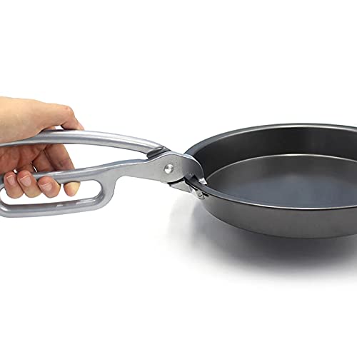 Pizza Zange Backzange Heiße Topfzange Rutschfeste Servierzange Ofen Backblechzange Aluminiumlegierung Küche Klemme zum Anheben von Kochplatten, Schüsseln, Tablett, um Verbrühungen zu vermeiden Cover