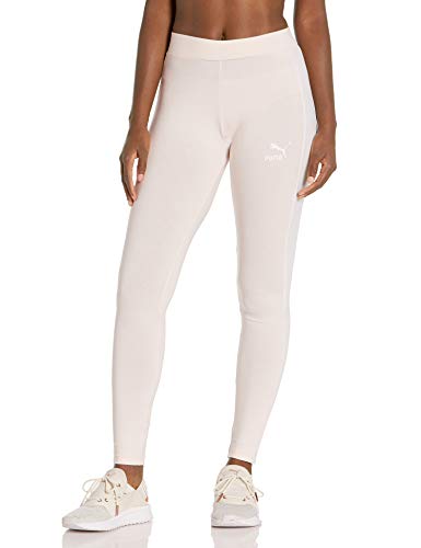 PUMA Women's Classics T7 Leggings, Rosewater, XS