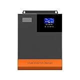 RAEZWJTDC All-in-One 5000W Pure Sine Wave Hybrid Solar Inverter 80A Charging Current 500VDCMax Input Voltage Solar Charger Controller