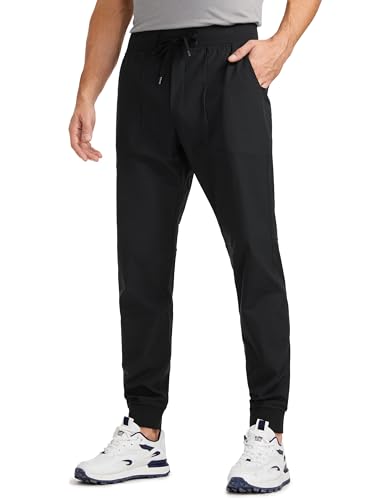 CRZ YOGA All Day Comfy Pull-On Golf Jogger 30" Black Medium