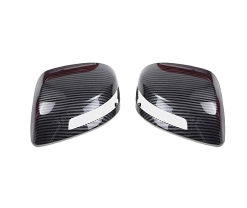 Rétroviseurs latéraux Civic 2012-2015 coques carbone avec lampe 1 paire