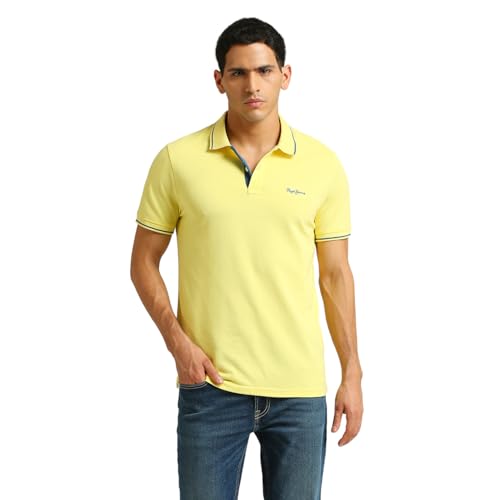 Image of Pepe Jeans Men's Cotton Regular Fit T-Shirt