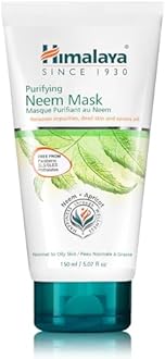 Himalaya Purifying Neem Mask for Deep Cleaning, Purify & Leave a Clean, Clear Complexion, 5.07 oz
