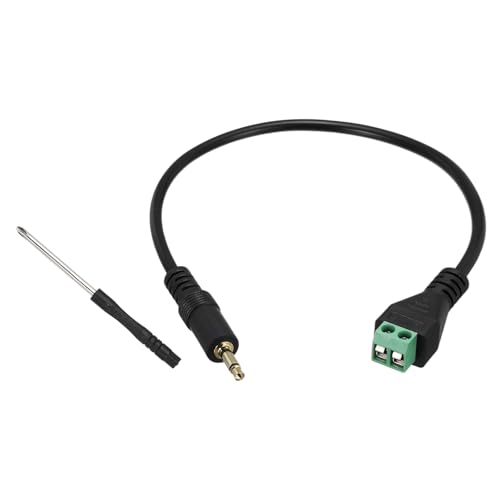 Conector macho de audio de 3,5 mm chapado en oro sin soldadura