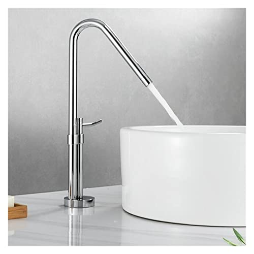 Robinet de lavabo salle de bain mitigeur eau laiton chrome noir évier mélangeur vasque