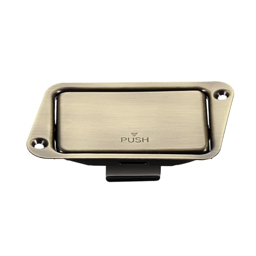 Stainless Steel 9V Battery Holder for Guitar Active Electronics Featuring Push Button Quick Access Corrosions Resistance Guitar 