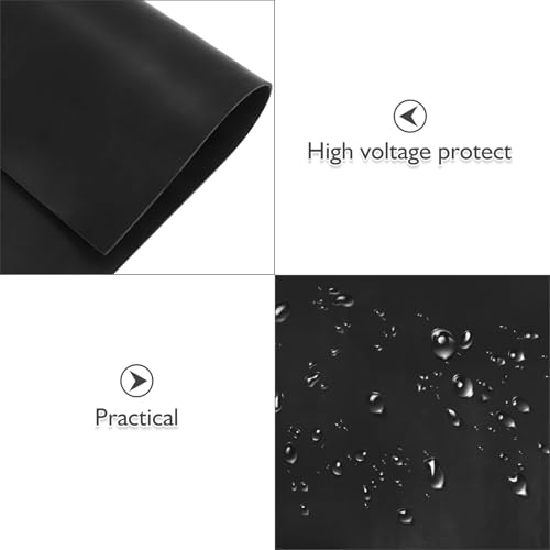 Tapis isolant haute tension amortisseur coussin caoutchouc étanche - 4