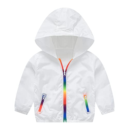 Kids Toddler Boys Girls Sun Proof Hoodie Jacket Lightweight Summer Breathable Outwear2