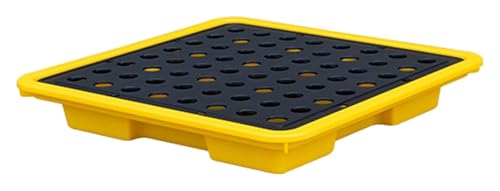 Plateforme de rétention modulaire pour palettes et entrepôts industriels
