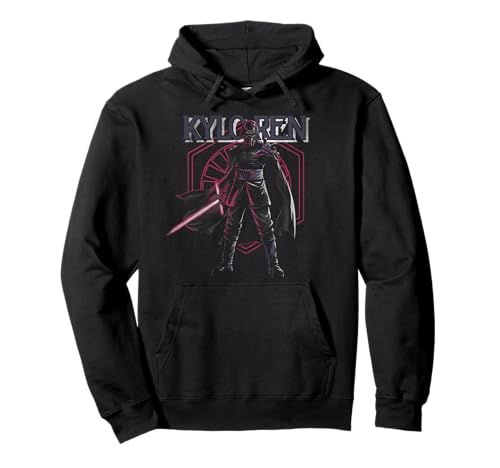 Sweat Star Wars Kylo Ren à capuche First Order pour homme en coton noir